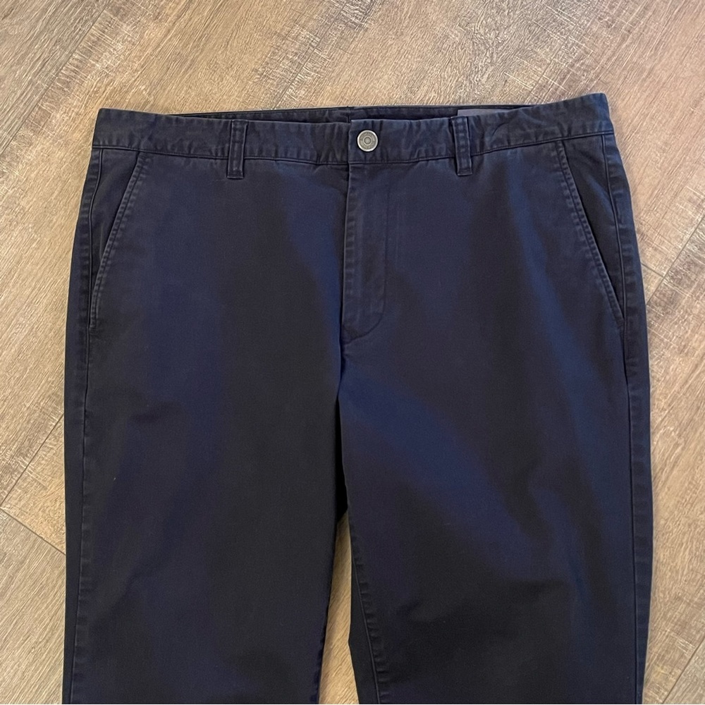 Bonobos Original Stretch Slim Fit Washed Chinos Dark Blue 36 x 34